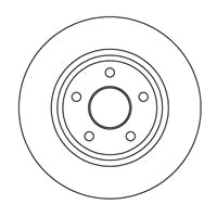 NF PARTS stabdžių diskas 209317NF